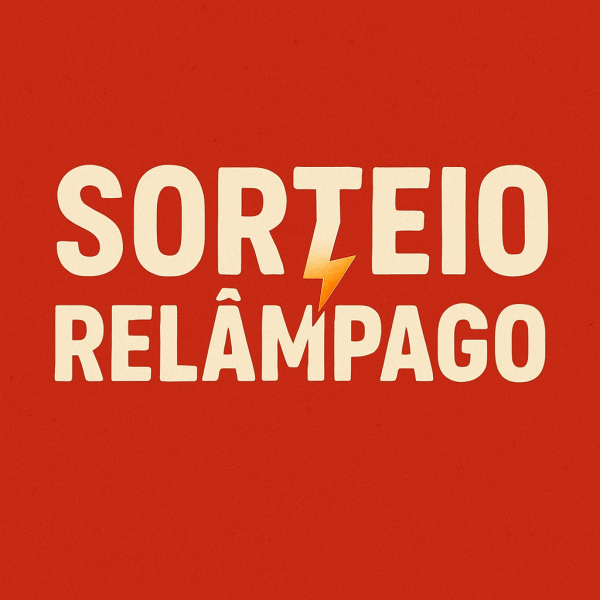 SORTEIO RELÂMPAGO 
